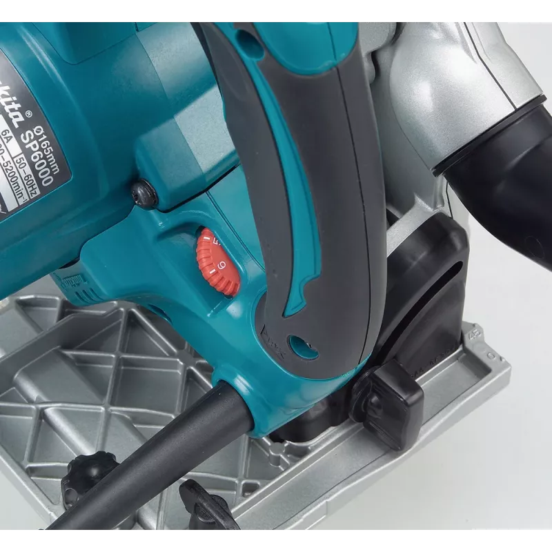 Makita SP6000J kaasaskantav ketassaag 16,5 cm must, sinine 6400 p/min 1300 W