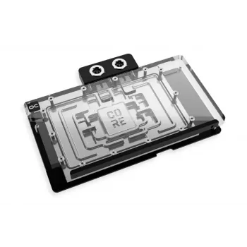 Taustplaat Alphacool 10269 Akrüül Alumiinium Kroom Vask Nailon Must 155.5x235.9x34mm