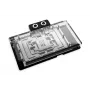 Taustplaat Alphacool 10269 Akrüül Alumiinium Kroom Vask Nailon Must 155.5x235.9x34mm