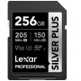 Lexar 256 GB UHS-I SDXC Silver Plus välkmälu