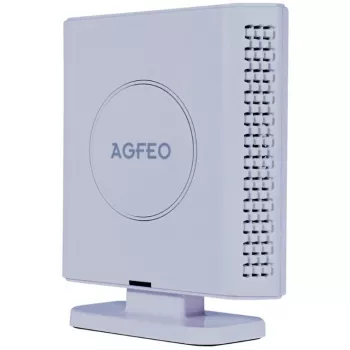 DECT IP-repiiter agfeo 6101724 valge — leviulatuse pikendaja DECT/VoIP-süsteemidele