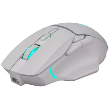 Juhtmevaba hiir DEFENDER Stix GM-009 RF — optiline 3200 DPI, 6 nuppu, mõlemakäeline, USB RF, akutoitel, valge