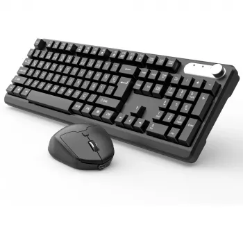 Inca IWS-549U klaviatuur ja hiir koos kontori RF juhtmevaba USB QWERTY türgi must