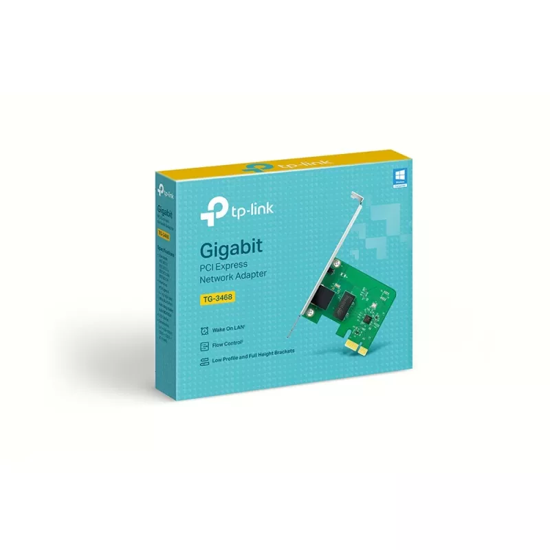 TP-LINK TG-3468 võrgukaart ja adapter