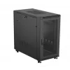 19-tolline rack-kapp LANBERG FF01-6222-23B 22U 600x1200 mm must perforeeritud ustega