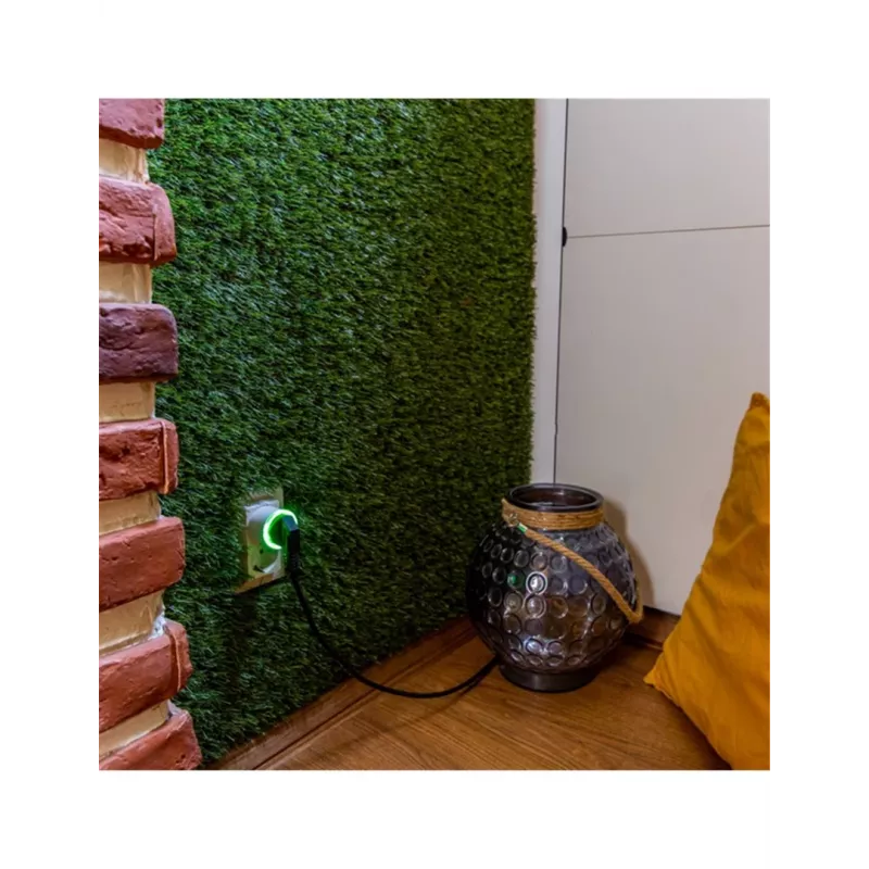Nutikas pistikupesa Shelly Plug S Gen3 — „Wi‑Fi“ nutikas pistikupesa energiaseirega, Tüüp F, 110–230 V, 2500 W, valge