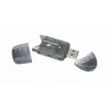 USB 2.0 kaardilugeja Gembird FD2-SD-1 — MMC/SD/SDHC/SDXC, 73×30×10 mm, 13 g, Must