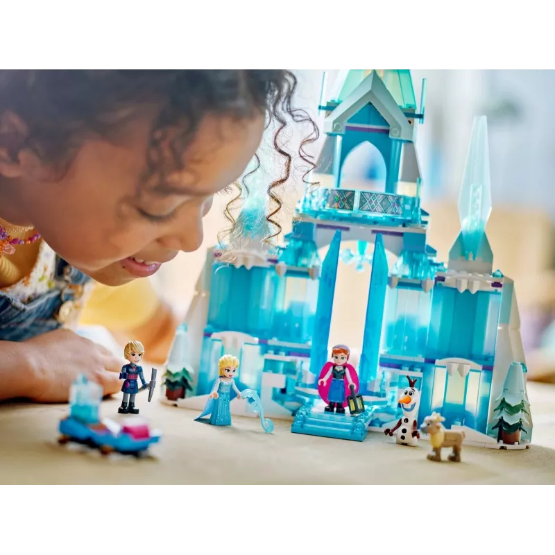 Ehitusmänguasi LEGO Disney Princess Elsa talvepalee 43244 – ehituskomplekt loovaks mänguks