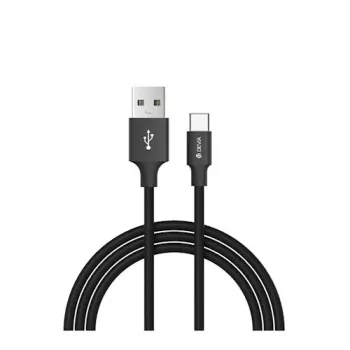 USB-andmekaablikomplekt Devia Pheez Series Micro — 3 tk: 25 cm, 1 m, 2 m — Must