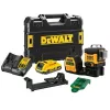 Lasernivelleerija DeWalt DCE089D1G18-QW roheline kiir isetasanduv 360° vastuvõtjaga ühilduv