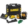 Lasernivelleerija DeWalt DCE089D1G18-QW roheline kiir isetasanduv 360° vastuvõtjaga ühilduv