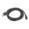 Gembird 1,8 m USB 2.0 A/mini-USB M USB-kaabel USB A Mini-USB B Must