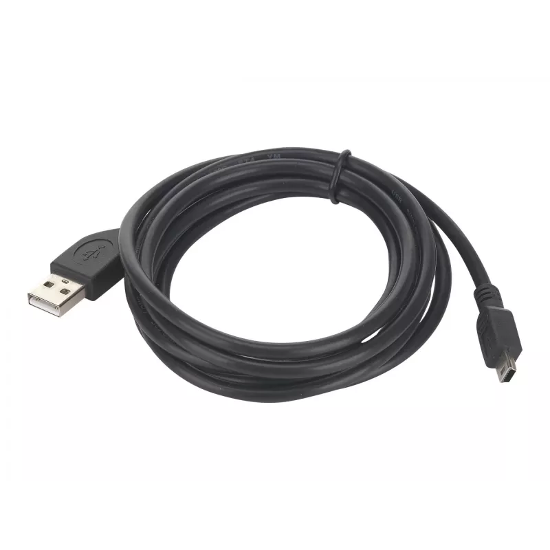 Gembird 1,8 m USB 2.0 A/mini-USB M USB-kaabel USB A Mini-USB B Must