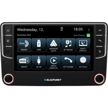 2DIN auto multimeedium-peaseade BLAUPUNKT Wolfsburg 648 DAB CarPlay ja Android Autoga