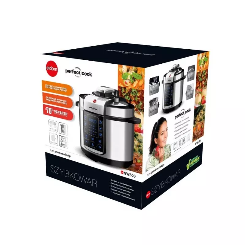 ELDOM SW500 PERFECT COOK 5 L roostevaba teras 900 W