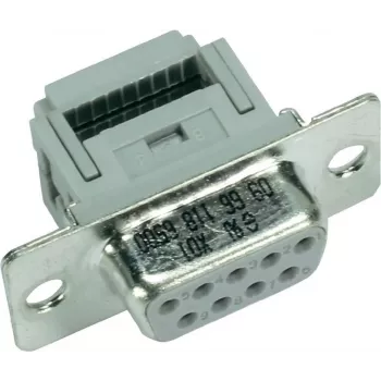 Harting D-SUB pistik 180 ° kontaktide arv: 9 IDC 09 66 128 7700 1 tk (09 66 128 7700)