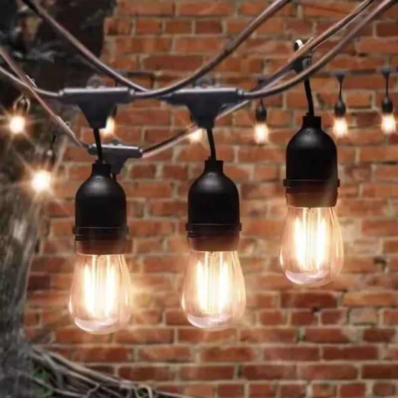 Välistingimustesse sobivad pirnvalgustid Lite bulb moments Extralink 10 m, 10 pirni, aiagurlant
