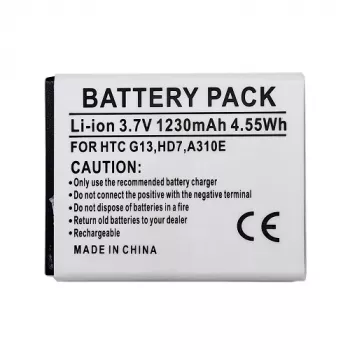 Battery Extra Digital HTC HD3 HD7 Wildfire S