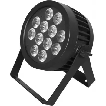 LED PAR valgusti EUROLITE 12x9W IP-reitinguga — 12 LED-i × 9W, IP-reitinguga korpus, lava- ja ürituste pesuvalgusti