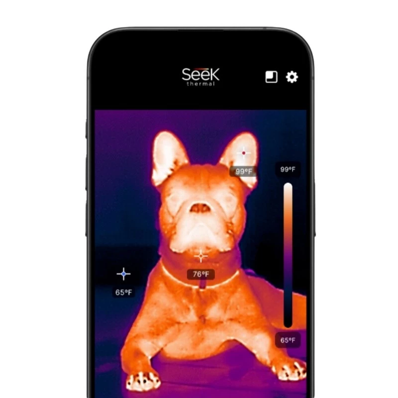 Seek Thermal LW-ABAX termokaamera must 200x150 pikslit