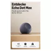 Amazon Echo Dot Max 2025 väljalase - Graphite - Bluetooth (B0DKLFHZDH)