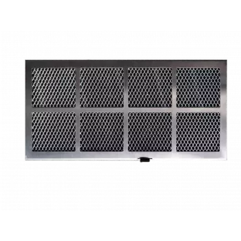 Respekta aktiivsöefiltri komplekt MIZ 7800 — 2 tk, hõbedane/must
