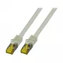EFB-Elektronik RJ45 plaasterkaabel Cat.6A S/FTP LSZHCat.7 toorköis Hall 3m Tootja: EFB Elektronik (MK7001.3G)