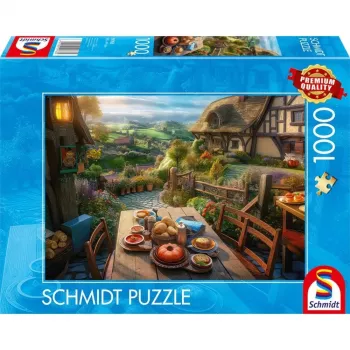 Pusle Schmidt Spiele Breakfast with a View 1000 tk, 693 mm laius