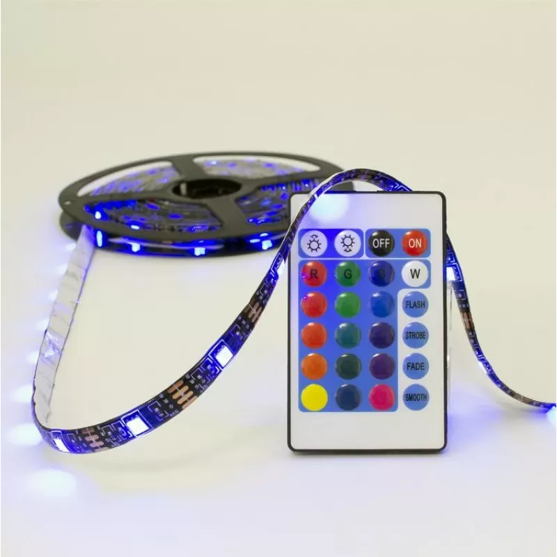 White Shark Helios LED-05 RGB LED valgusriba kaugjuhtimispuldiga