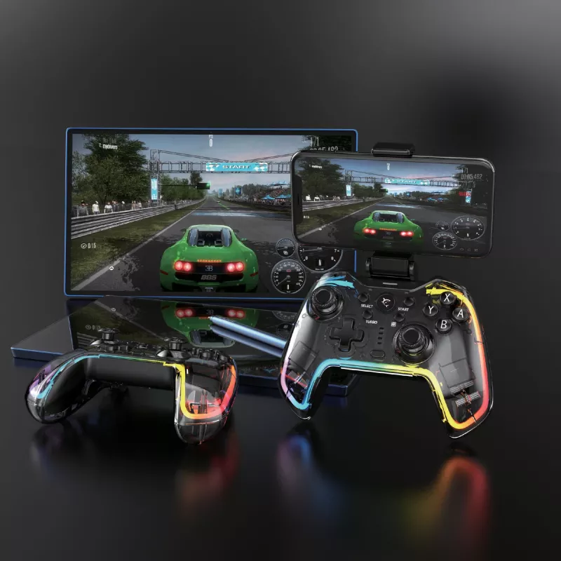 Mängukontroller White Shark GPW-8040 RGB Wireless Bluetooth, mudel PRAETORIAN