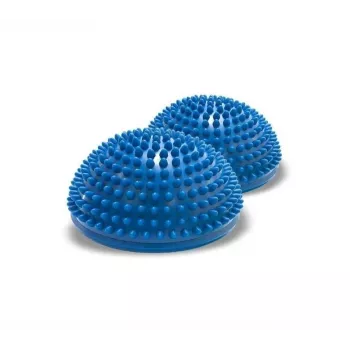 Tasakaalu- ja propriotseptsiooni sensoorsed poolkerad Qmed DRQM3GCH101 — paar, tehnopolümeer, Ø16 cm, max koormus 100 kg, sinine