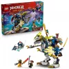 LEGO NINJAGO komplekt 71843 Rogue’i mech-lohe ratsanik — 584 tk, 4 minifiguuri, mudeli kõrgus 190 mm