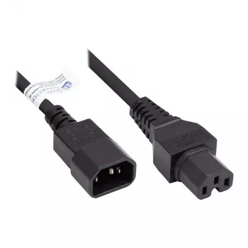 Good Connections IEC Appliance-Hot-Condition Appliance C14 to C15 must 3m