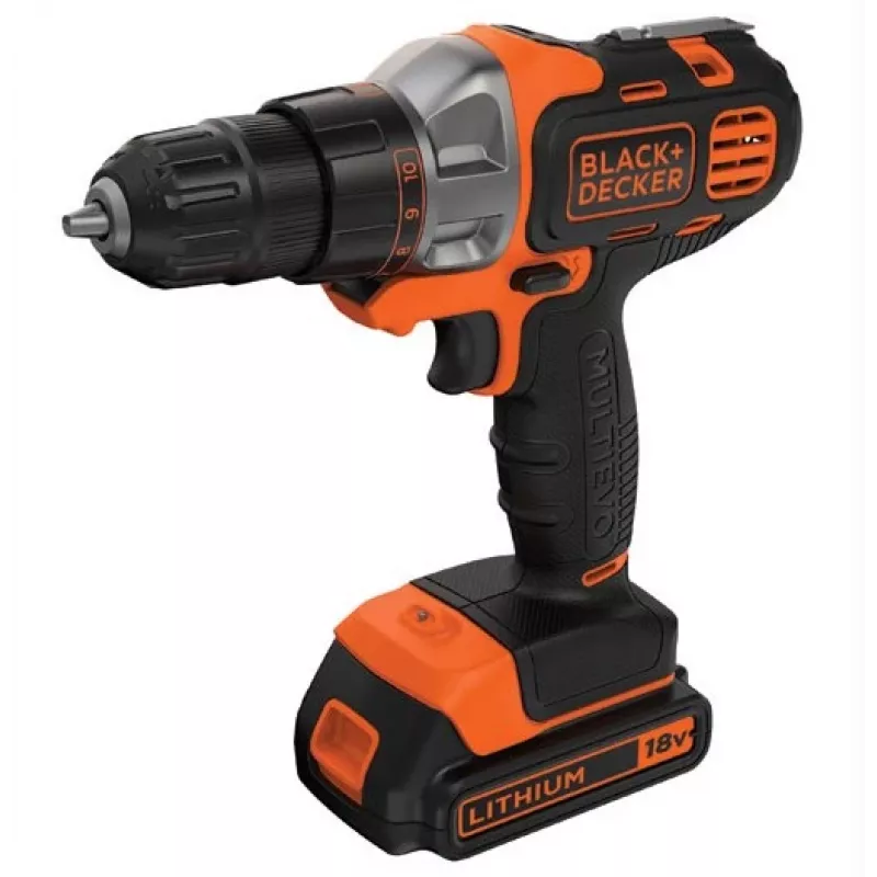 Must & Decker MT218KB puur 800 p/min Must, oranž 1,46 kg