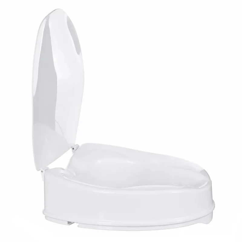 ActionMED NT10AM tõstetud WC-pott koos kaanega, 10 cm