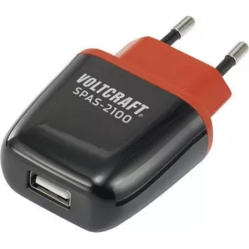 VOLTCRAFT SPAS-2100 VC-11413285 USB-laadija pistikupesa Väljundvool (maks.) 2100 mA 1 x USB Auto-Detect (VC-11413285)
