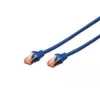võrgukaabel Digitus CAT 6 S/FTP RJ-45 2m Sinine