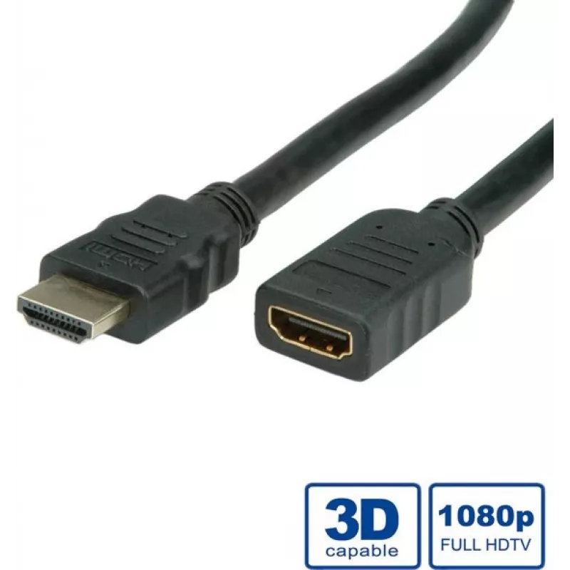 HDMI High Speed kaabel + Ethernet VALUE 5 m