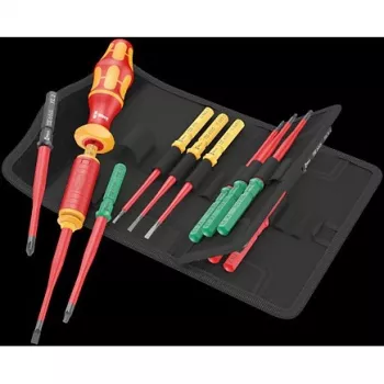 Wera 05006605001 Kraftform Kompakt VDE 15 pöördemomendiga kruvikeerajakomplekt