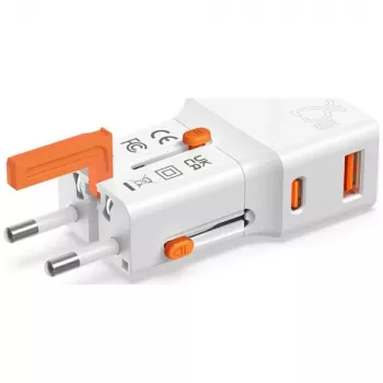 Reisilaadija 25W World Travel 25W USB-C + A