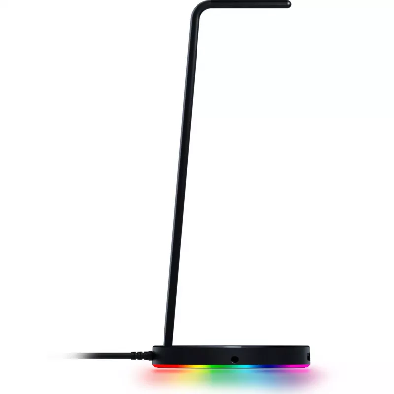 Razer Base Station V2 Chroma, must, 2 x USB 3.1 porti, 1 x 3,5 mm kombiport sisseehitatud DAC-iga, 7.1 ruumiline heli, Razer Chroma™ RGB, alumiiniumkonstruktsioon, libisemiskindel alus