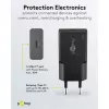 Goobay USB-C™ PD GaN kiirlaadija õhuke (30 W) must