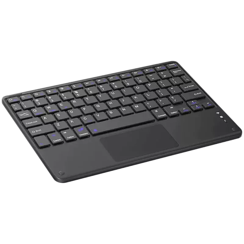 Blackview K2 Bluetooth-klaviatuur, 242.3х168.7х6.5, Bluetooth 3.0, aku 280 mAh, Windows, Android, iOS, must
