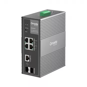 TP-Link IES206GPP võrgulüliti hallatav Gigabit Ethernet (10/100/1000) Power over Ethernet (PoE) Must