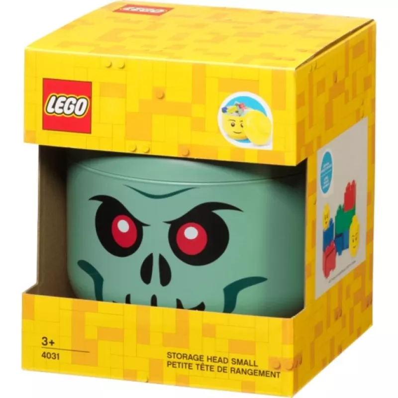 Hoiukarp Room Copenhagen LEGO pea skelett väike, roheline/must