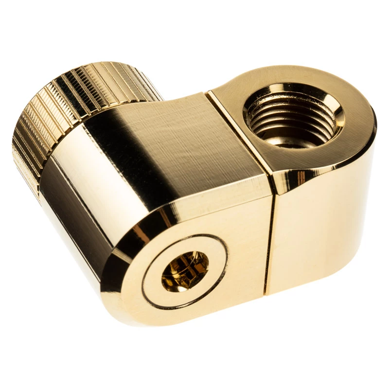 Liitmik EK Water Blocks messing kuldne 33mm