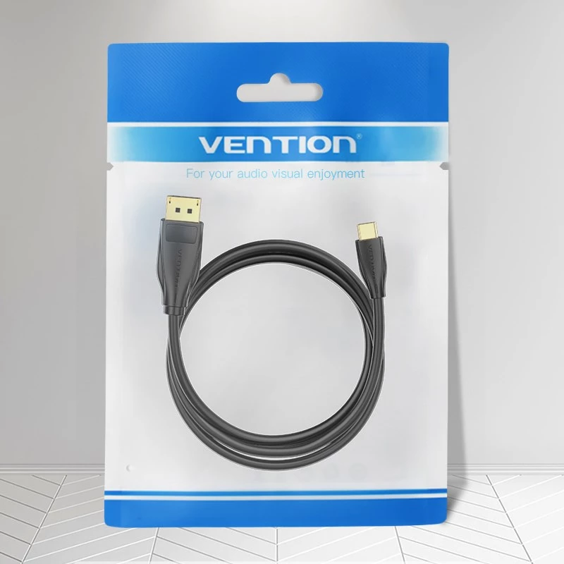 Vention USB-C to DisplayPort 8K kaabel 2 m, USB USB-C to DP, Must