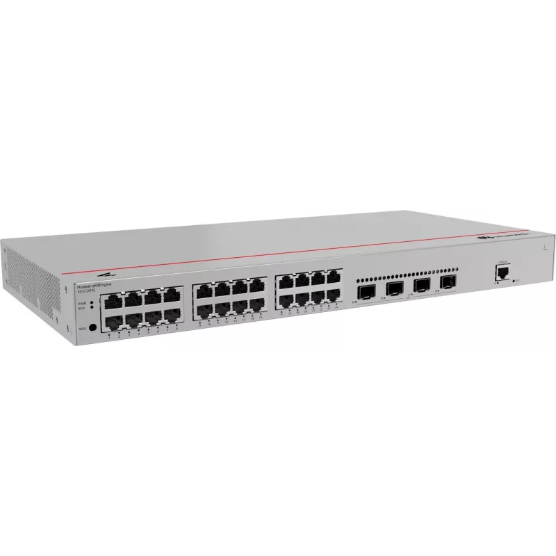 HUAWEI eKit S310 Series S310-24T4S hallatav L2+ Gigabit Ethernet (10/100/1000) 1U hall