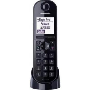 Panasonic KX-TGQ200 - juhtmeta digitaaltelefon - DECT/GAP - must