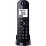 Panasonic KX-TGQ200 - juhtmeta digitaaltelefon - DECT/GAP - must